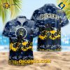 MLB Milwaukee Brewers Hawaiian Shirt Custom Sunset Palms
