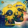 MLB Milwaukee Brewers Hawaiian Shirt Custom Tropical Triumph