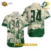 NBA Milwaukee Bucks Hawaiian Shirt Custom Number