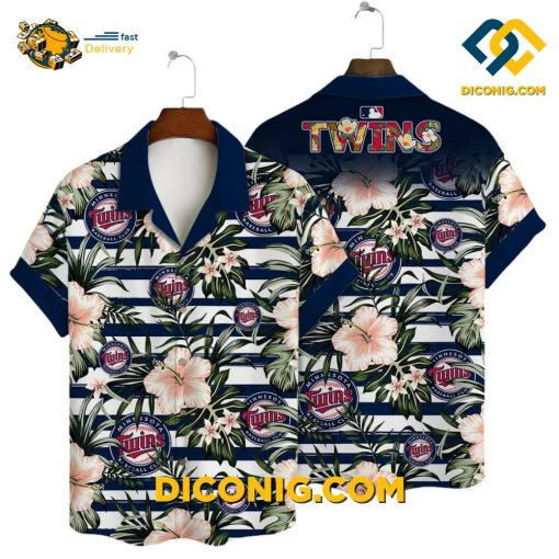 MLB Minnesota Twins Hawaiian Shirt Custom Beachside Breeze