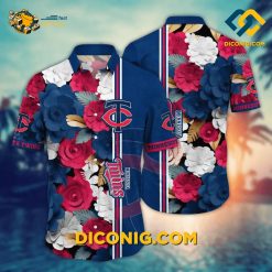 MLB Minnesota Twins Hawaiian Shirt Custom Floral Pride