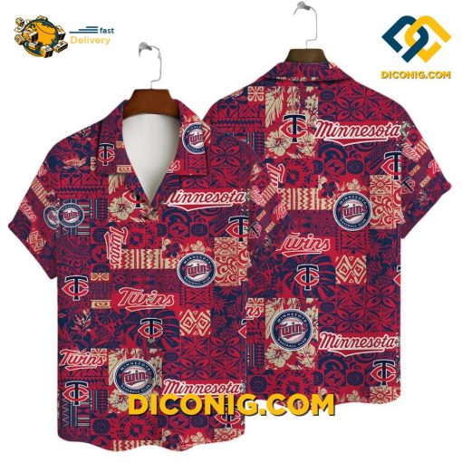 MLB Minnesota Twins Hawaiian Shirt Custom Tropic All-Star
