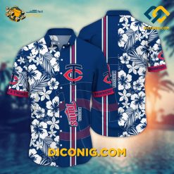 MLB Minnesota Twins Hawaiian Shirt Custom Tropical Blossom