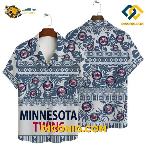 MLB Minnesota Twins Hawaiian Shirt Custom Vintage Tropics