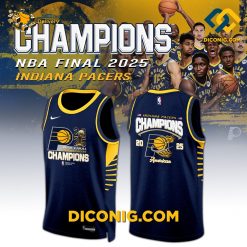 NBA Indiana Pacers Basketball Jersey 2025 Final Winners