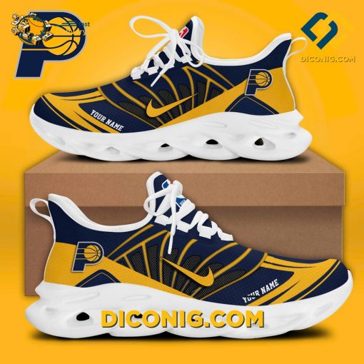 NBA Indiana Pacers Custom Max Soul Shoes