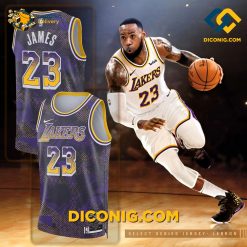 NBA Los Angeles Lakers Basketball Jersey Select Series LeBron James