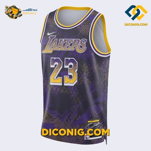 NBA Los Angeles Lakers Basketball Jersey Select Series LeBron James