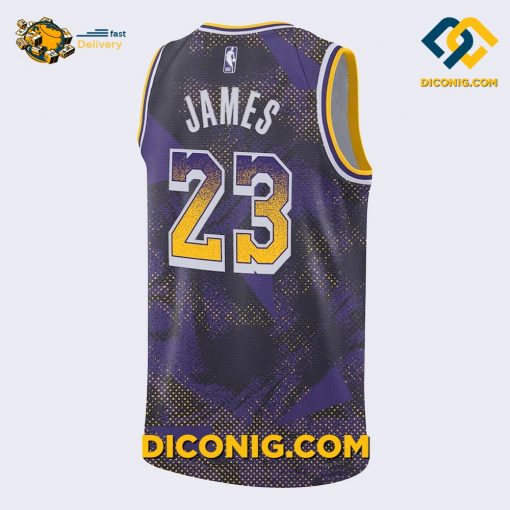 NBA Los Angeles Lakers Basketball Jersey Select Series LeBron James