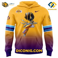 nba los angeles lakers brook one piece hoodie set custom