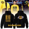 NBA Los Angeles Lakers History Month Hoodie Set Custom