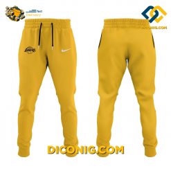 nba los angeles lakers history month hoodie set custom