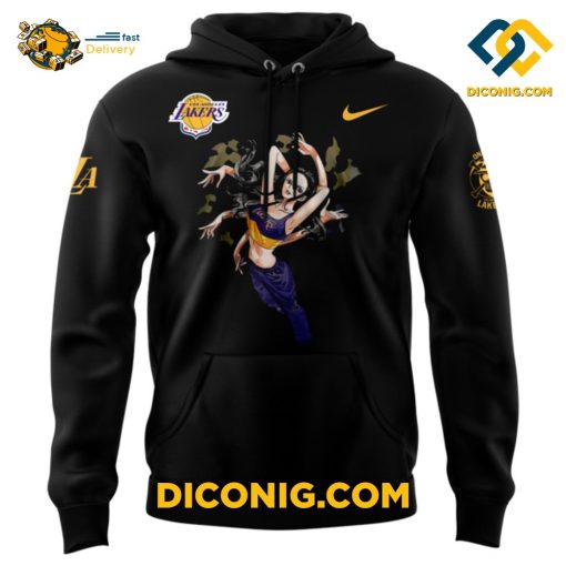 NBA Los Angeles Lakers Hoodie Set Custom Nico Robin One Piece