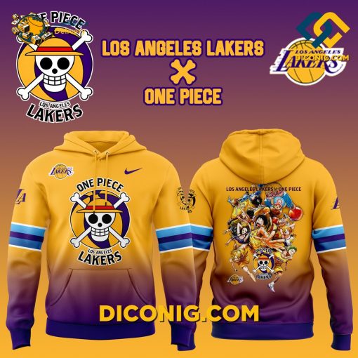 NBA Los Angeles Lakers Hoodie Set Custom One Piece