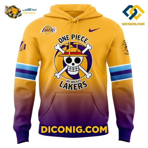 NBA Los Angeles Lakers Hoodie Set Custom One Piece