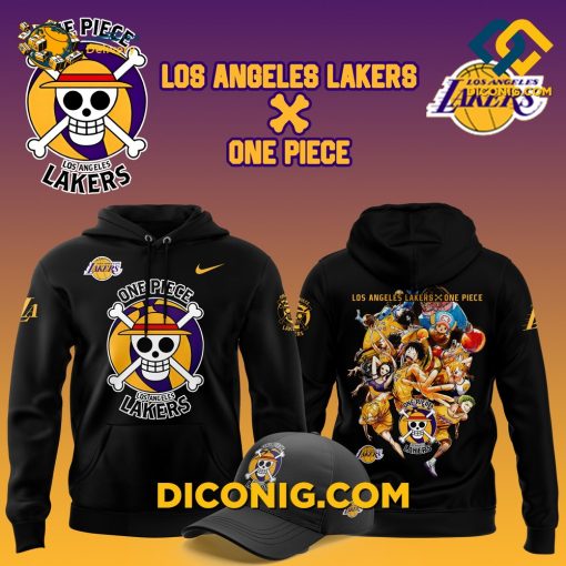 NBA Los Angeles Lakers Hoodie Set Custom One Piece Black