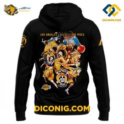 nba los angeles lakers hoodie set custom one piece black