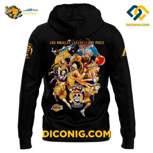NBA Los Angeles Lakers Hoodie Set Custom One Piece Black