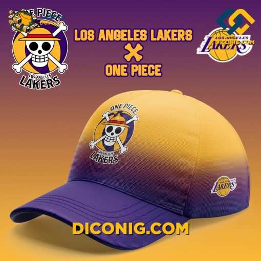 NBA Los Angeles Lakers Hoodie Set Custom Sanji One Piece
