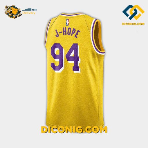 NBA Los Angeles Lakers J Hope Basketball Jersey