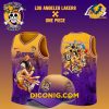NBA Los Angeles Lakers Monkey D. Luffy Basketball Jersey