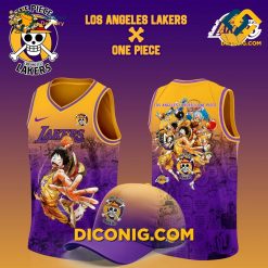 NBA Los Angeles Lakers Monkey D. Luffy Basketball Jersey