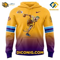 nba los angeles lakers roronoa zoro one piece hoodie set custom