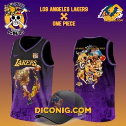 NBA Los Angeles Lakers Sanji One Piece Basketball Jersey