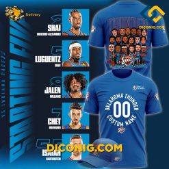 NBA Oklahoma City Thunder Team Custom T-Shirt