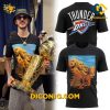 NBA Oklahoma City Thunder T-Shirt Custom Alex Caruso Mt Rushmore