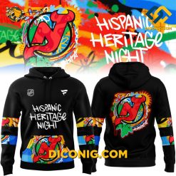 NHL New Jersey Devils Hispanic Heritage Night Hoodie Custom Shirt