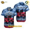 NBA New Orleans Pelicans Hawaiian Shirt Custom Sunset Shore