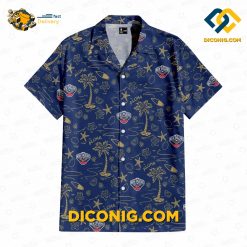 NBA New Orleans Pelicans Hawaiian Shirt Custom Tropical Breeze