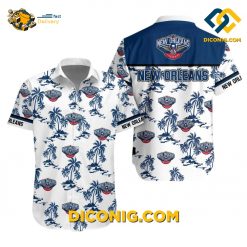 NBA New Orleans Pelicans Hawaiian Shirt Custom Tropical Paradise