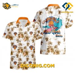 NBA New York Knicks Hawaiian Shirt Custom Island Surf