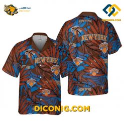 NBA New York Knicks Hawaiian Shirt Custom Island Vibes