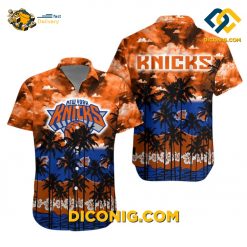 NBA New York Knicks Hawaiian Shirt Sunset