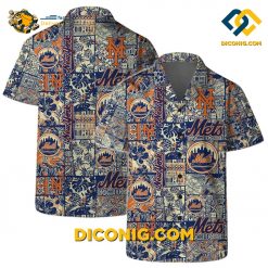 MLB New York Mets Hawaiian Shirt Custom Beachside Spirit