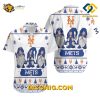 MLB New York Mets Hawaiian Shirt Custom Gnomes Coastal Chill
