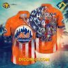 MLB New York Mets Hawaiian Shirt Custom Happy 4th Of July
