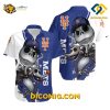 MLB New York Mets Hawaiian Shirt Custom Jack Skellington And Zero