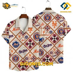 MLB New York Mets Hawaiian Shirt Custom Tropical All-Star
