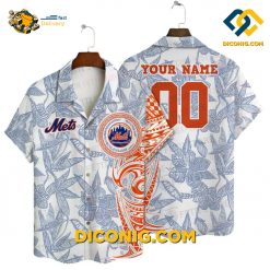 MLB New York Mets Hawaiian Shirt Custom Tropical Game Day