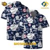 MLB New York Yankees Hawaiian Shirt Custom Baseball Sketch