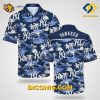 MLB New York Yankees Hawaiian Shirt Custom Blue Bay Palms
