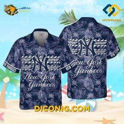 new york yankees hawaiian shirt coastal paradise
