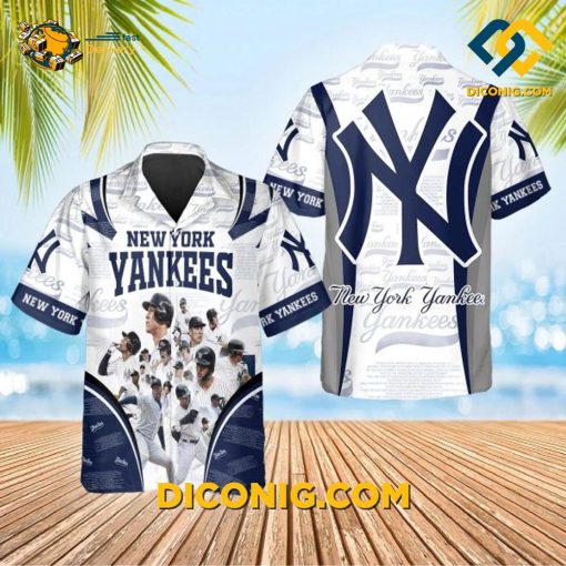 MLB New York Yankees Hawaiian Shirt Custom Dynamic Play