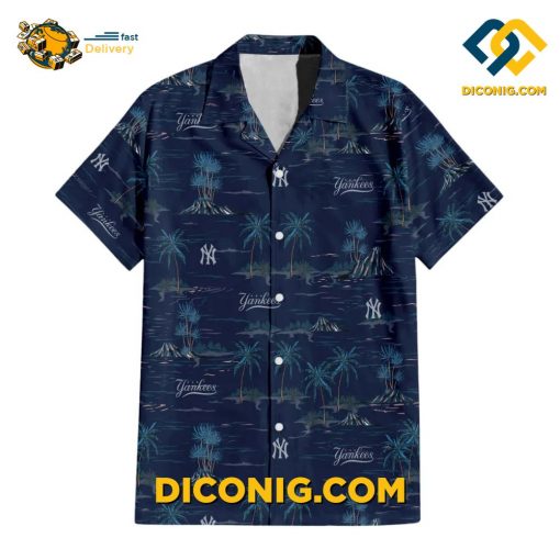 MLB New York Yankees Hawaiian Shirt Custom Island Nights