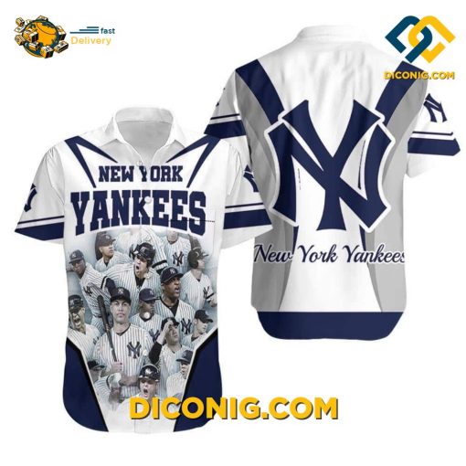 MLB New York Yankees Hawaiian Shirt Custom Legends