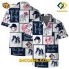 MLB New York Yankees Hawaiian Shirt Custom Logo Block